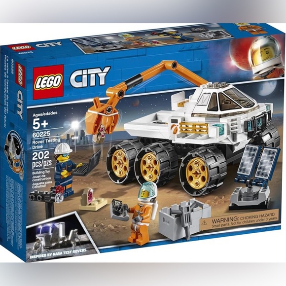 LEGO City Space Rover Testing Drive 60225 NASA inspired Kit 202 Pieces Retired - Picture 2 of 2